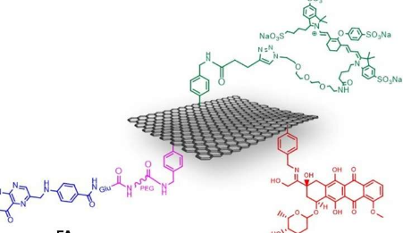 石墨烯的多功能化用于分子靶向癌癥治療