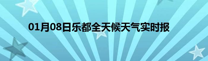 01月08日樂都全天候天氣實時報